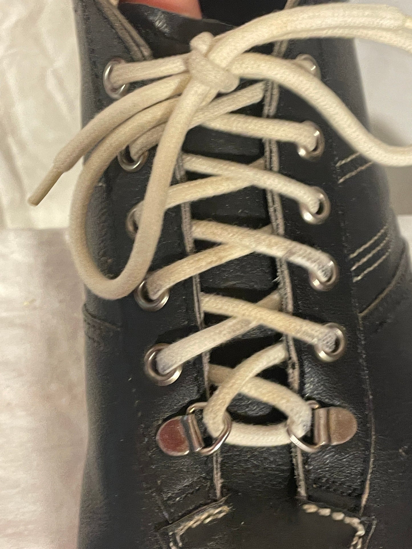 Size 45 (US Men's 11.5) - 1960s Hirvi of FINLAND All-Leather Cross-Country Ski Boots