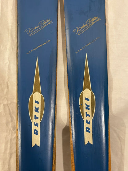 200cm Karhu "Retki" Wood Cross-Country Skis - BEAUTIFUL!!