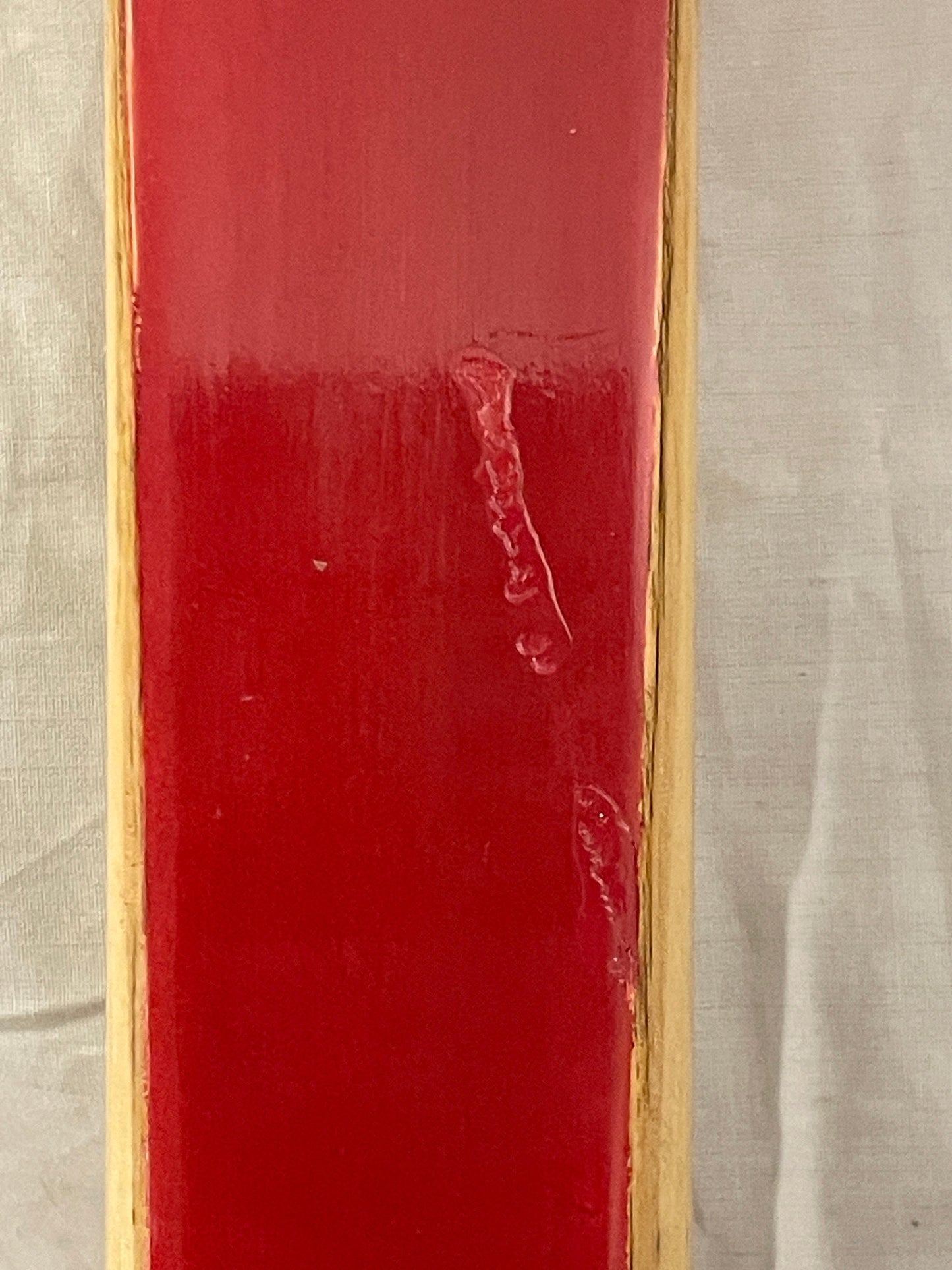 215cm Esko Järvinen Wood Cross-Country Racing Skis - Early 70s - Hickory Base/"Plastik" Edge!!!