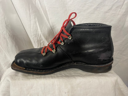 Size 44 (US Men's 10.5) - 1950s "Kikut" Ski Boots from NORWAY - Great Condition!!!
