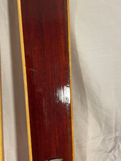 205cm Madshus "Clipper" Cross-Country Touring Skis - early 1960s - BARELY USED!!!