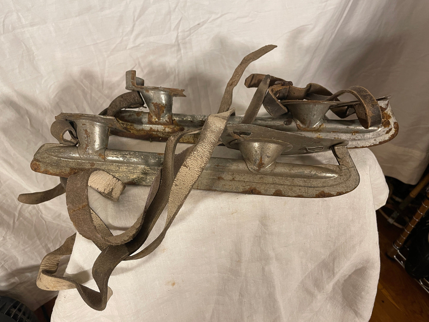 Vintage "Strap On" Ice Skates from Ving of Norway!!