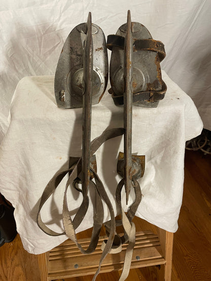 Vintage "Strap On" Ice Skates from Ving of Norway!!