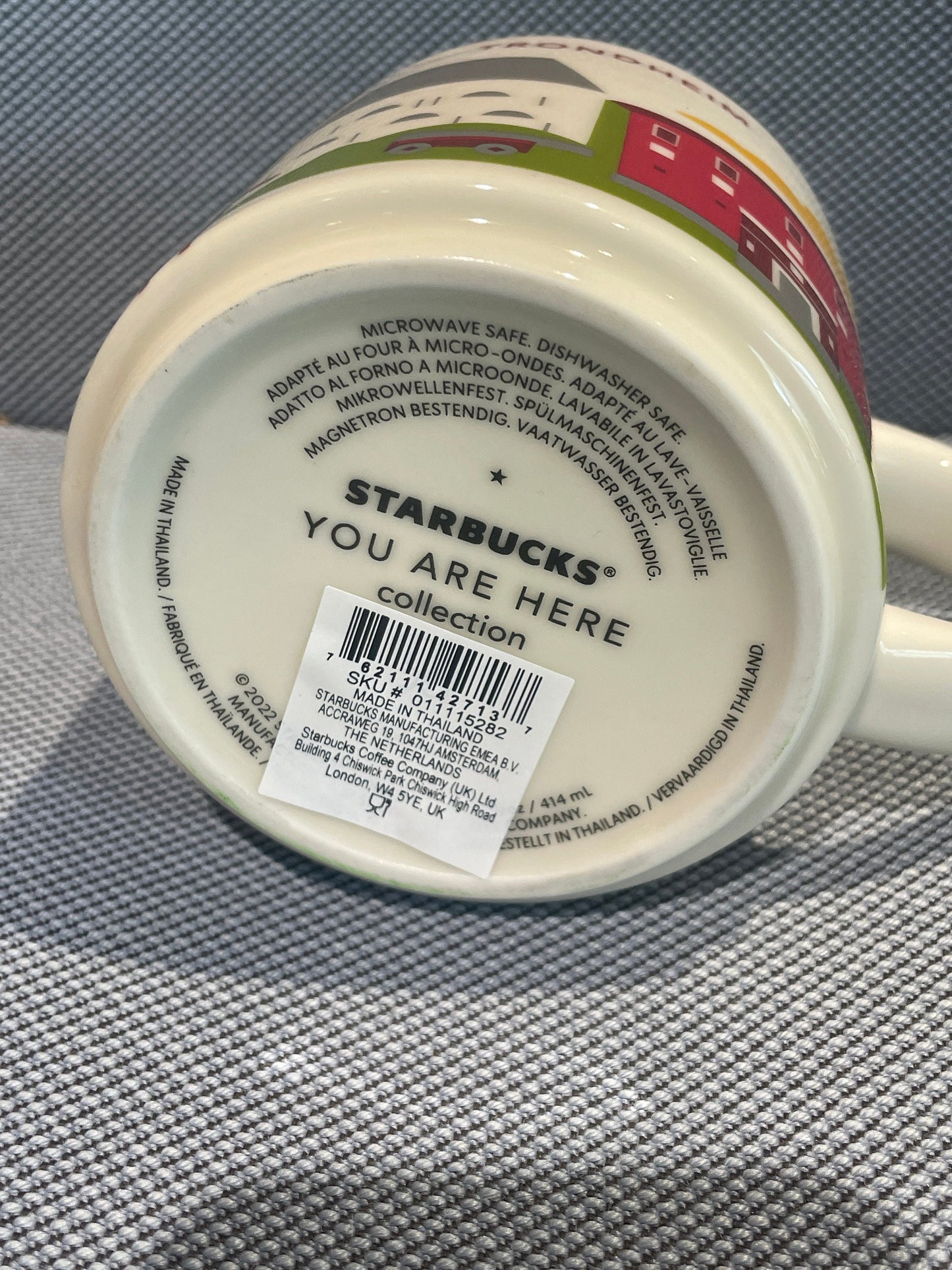 Starbucks "You Are Here" Coffee Mug - TRONDHEIM, NORWAY!!!