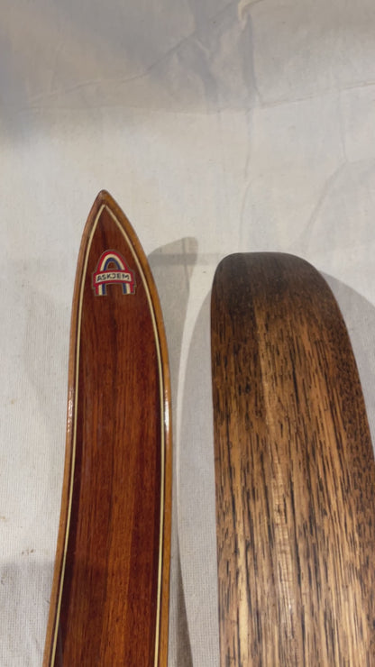 215cm Askjem "Elite" Tur Ski - Wood Cross-Country Touring Skis - BEASTS of BEAUTY!!!!  NorwayNorwayNorway