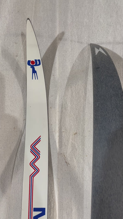 210cm Madshus "Dobbel Box" VM 1982 Commemorative Racing Skis - RARE!!