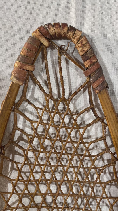 W.H. Tubbs Alaskan-Style Snowshoes - Klondike Model No. 76 - 13" x 60" - 100 Years Old!!!