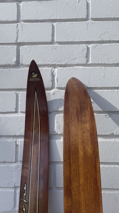 200cm Harju "Retki" Wood Cross-Country Skis - from FINLAND!!! - 1970s