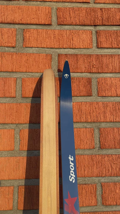 210cm Visu "Sport" 1980s Wood Cross-Country Skis - from USSR!!!  NEVER USED!!!
