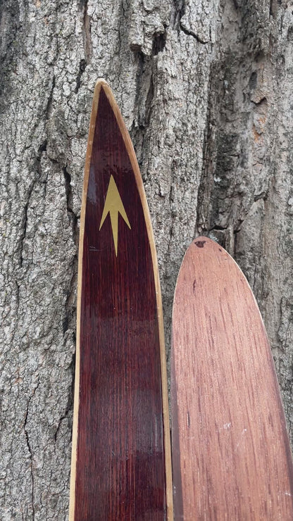 205cm Toppen "Tur-Lett" Wood Cross-Country Skis - BRAND NEW - 1970s, from Norway!!!!!!