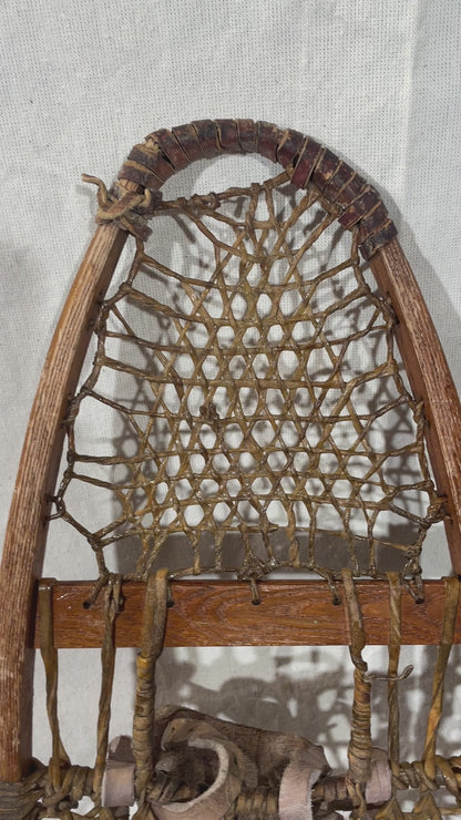 Jordan Marsh-Branded 40" Snowshoes - nearly 100 Years Old!!!