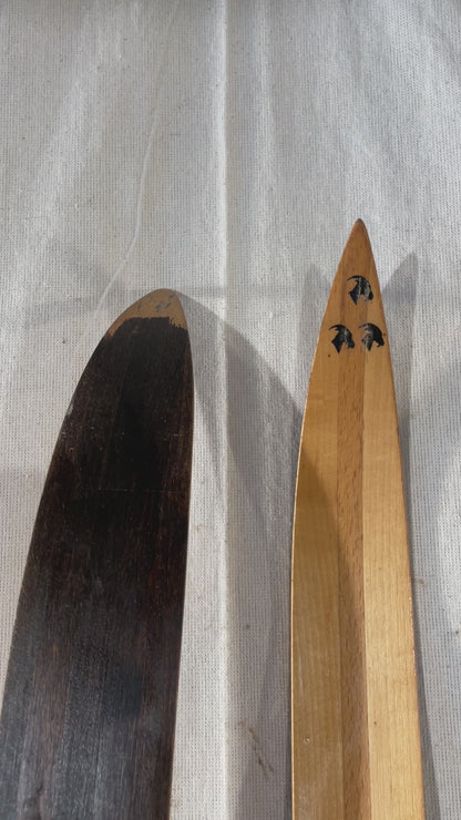213cm Sundins P-55 Light Touring Wood Cross-Country Skis - ALMOST NEW!!!